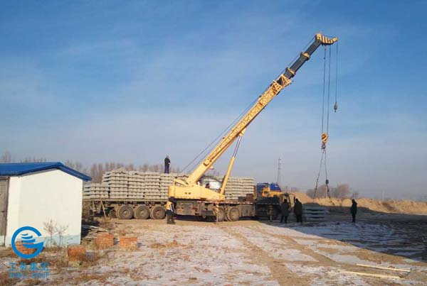 山场屯粮库专用线新建工程施工